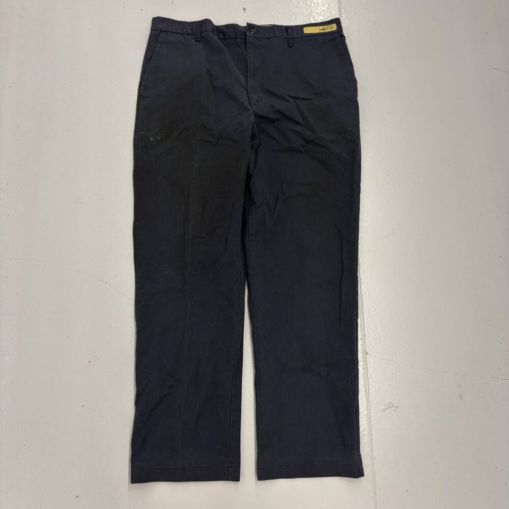 Vintage 70s 80s Cintas Navy Canvas Workwear Chinos 38x31